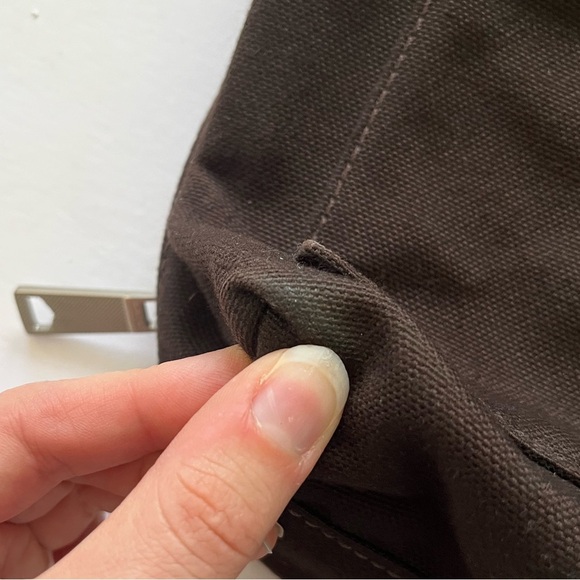 Jack Spade Canvas Single Strap Messenger Bag in Brown Mens One Size - Picture 10 of 16